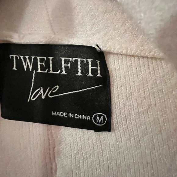 Twelfth Love Women's Cream Cardigan - Picture 3 of 5